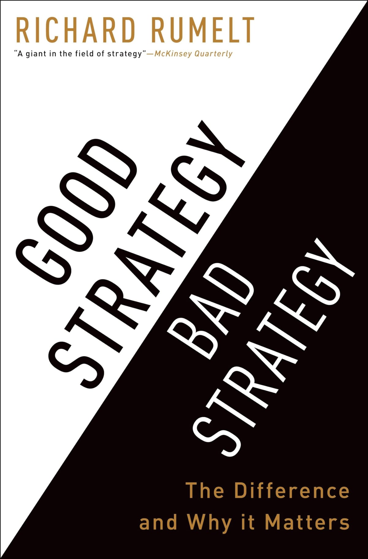 good strategy bad strategy
